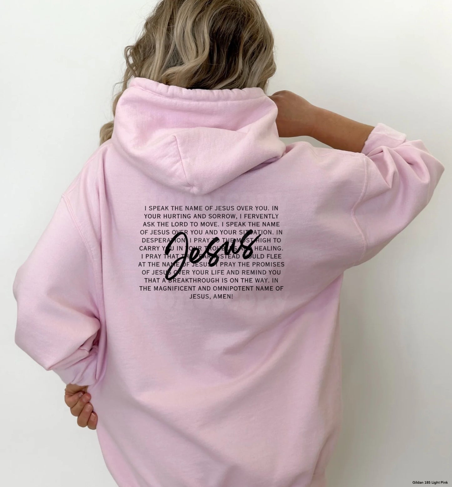 Jesus I Speak His Name Women's Hoodie - Prominent Styles of Sorts- PSS!