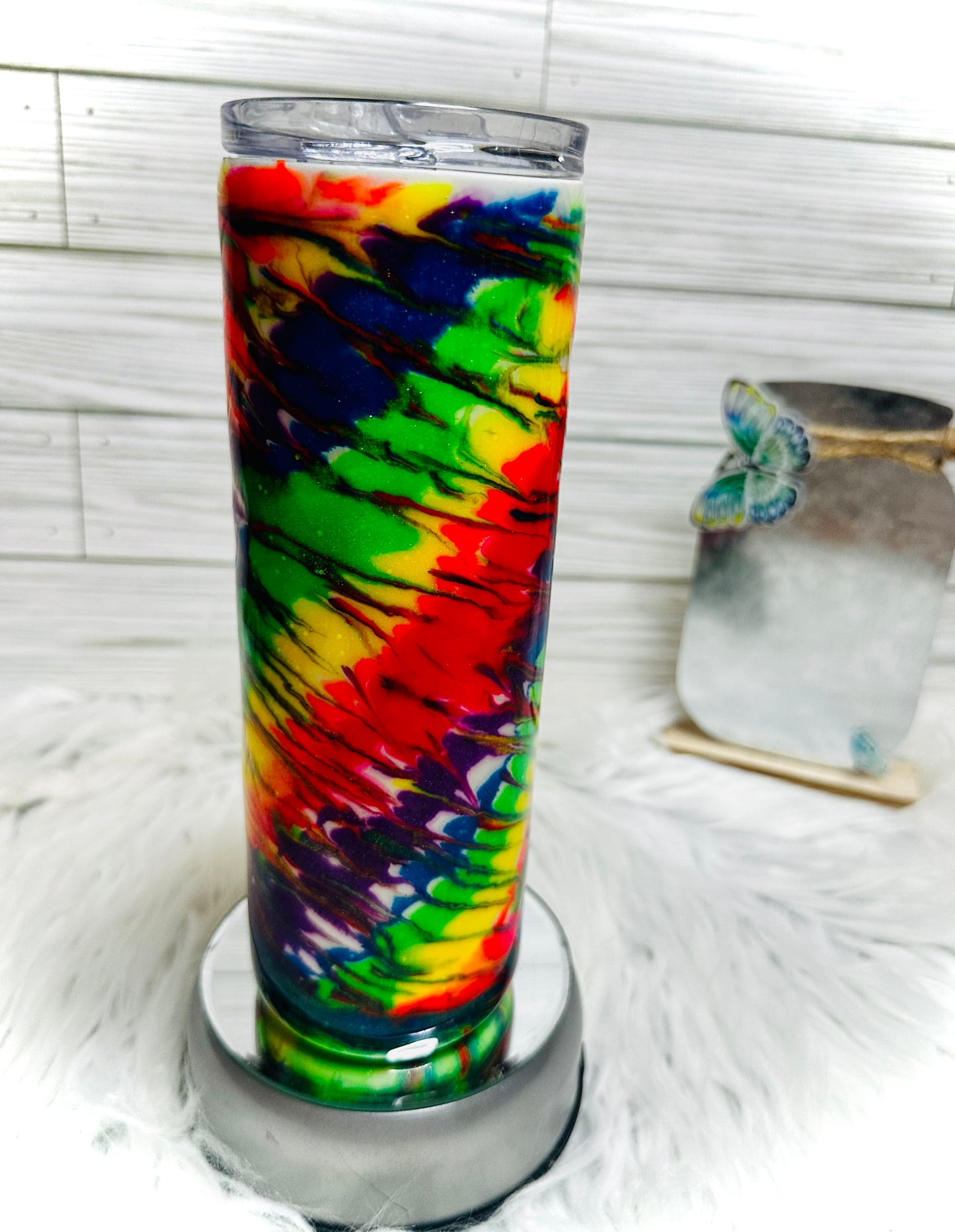 20oz Skinny Straight Tumbler - Keep Prominent Boutique