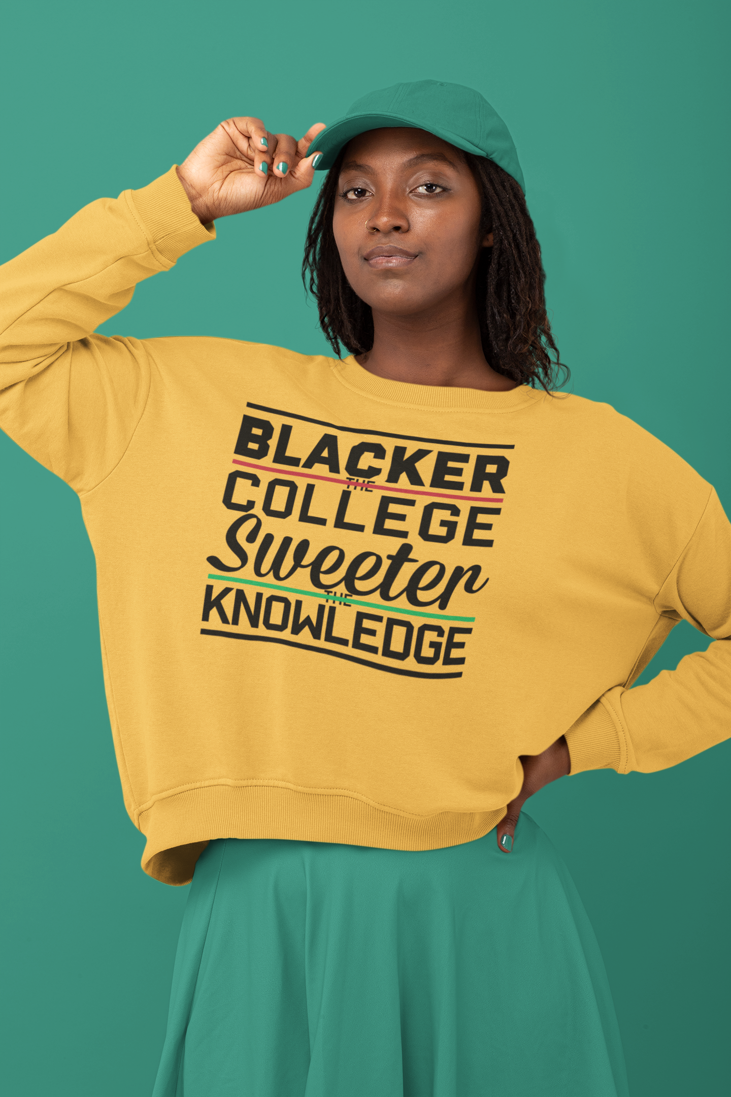 The Blacker the College the Sweeter the Knowledge T-shirt - T.E.H Creations