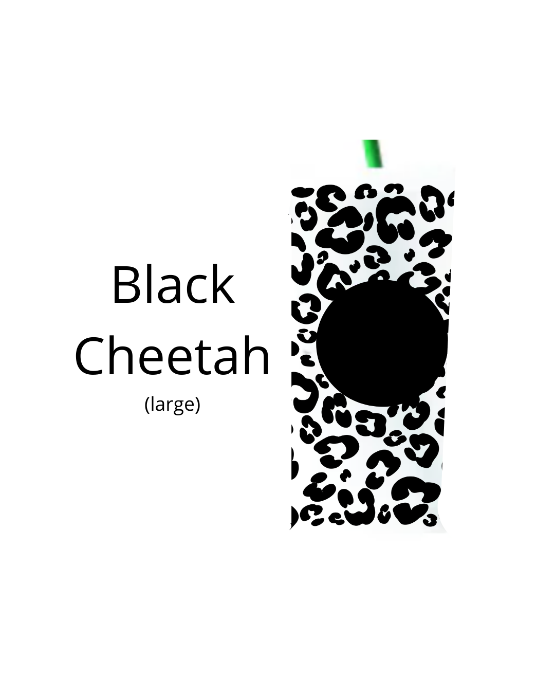 Cold Cup Reusable Cheetah Print Collection - Keep Prominent Boutique