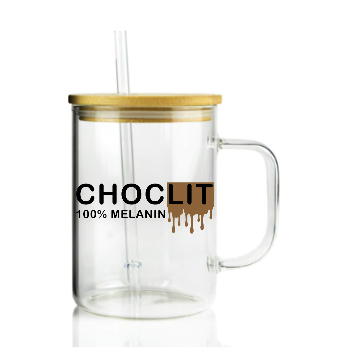 Coffee Mug Clear Glass With Lid - Keep Prominent Boutique