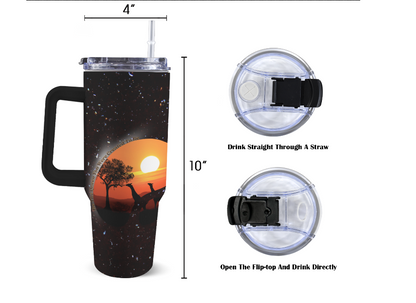 Safari Stronger Than You Think 40OZ Tumbler