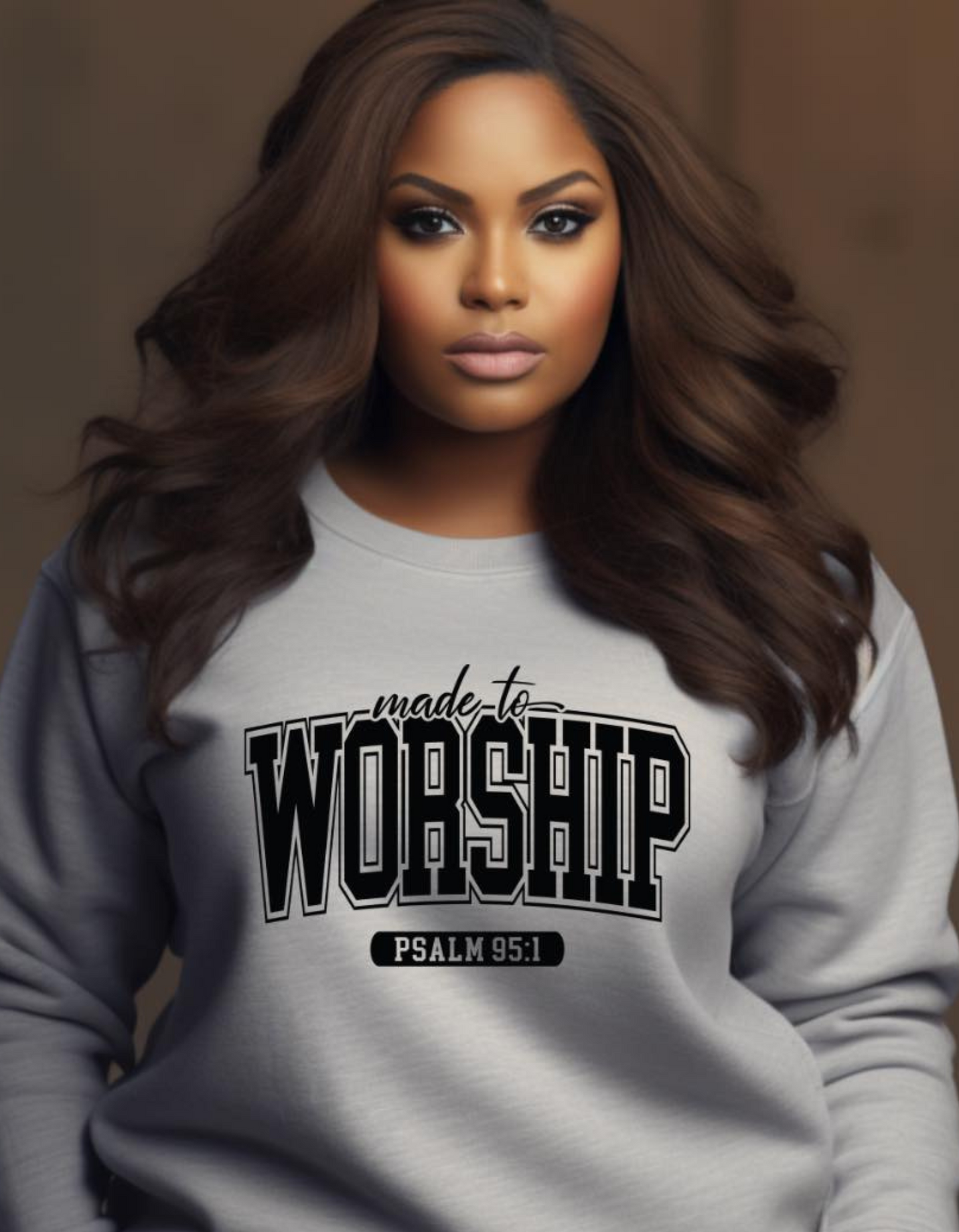 Made to Worship Unisex Crewneck Sweater - Prominent Styles of Sorts- PSS!