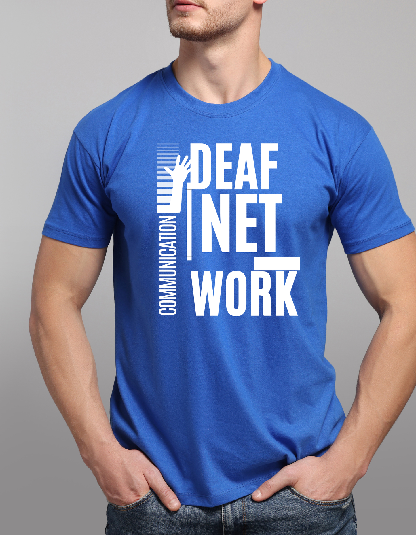 Deaf Network Communication T-shirt - Prominent Styles of Sorts- PSS!
