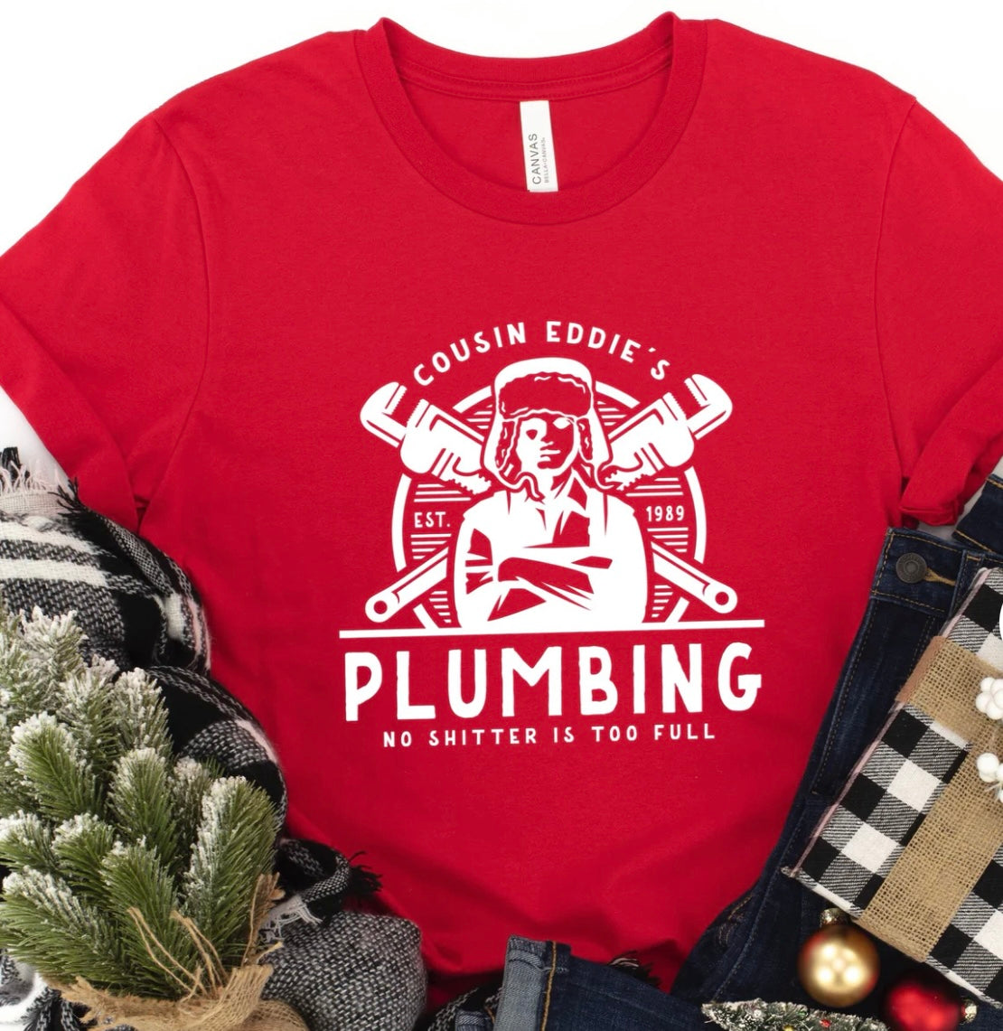 Cousin Eddies Plumbing Unisex T-shirt - Prominent Styles of Sorts- PSS!