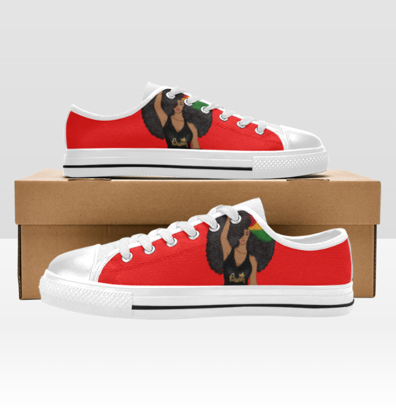 Low Top Canvas Sneakers - Keep Prominent Boutique