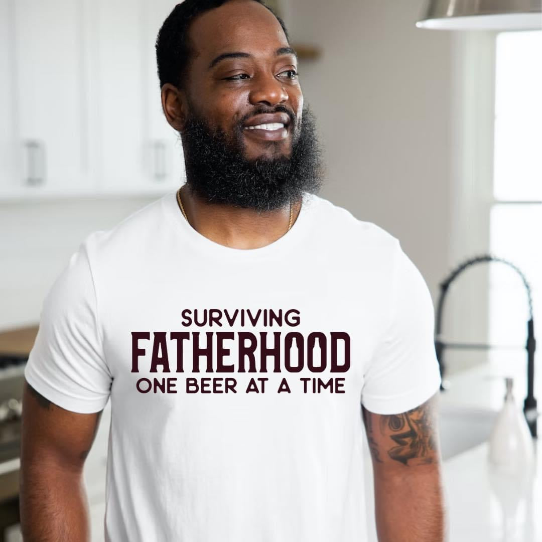 Surviving Fatherhood Loose Fit Man T-shirt - Prominent Styles of Sorts- PSS!