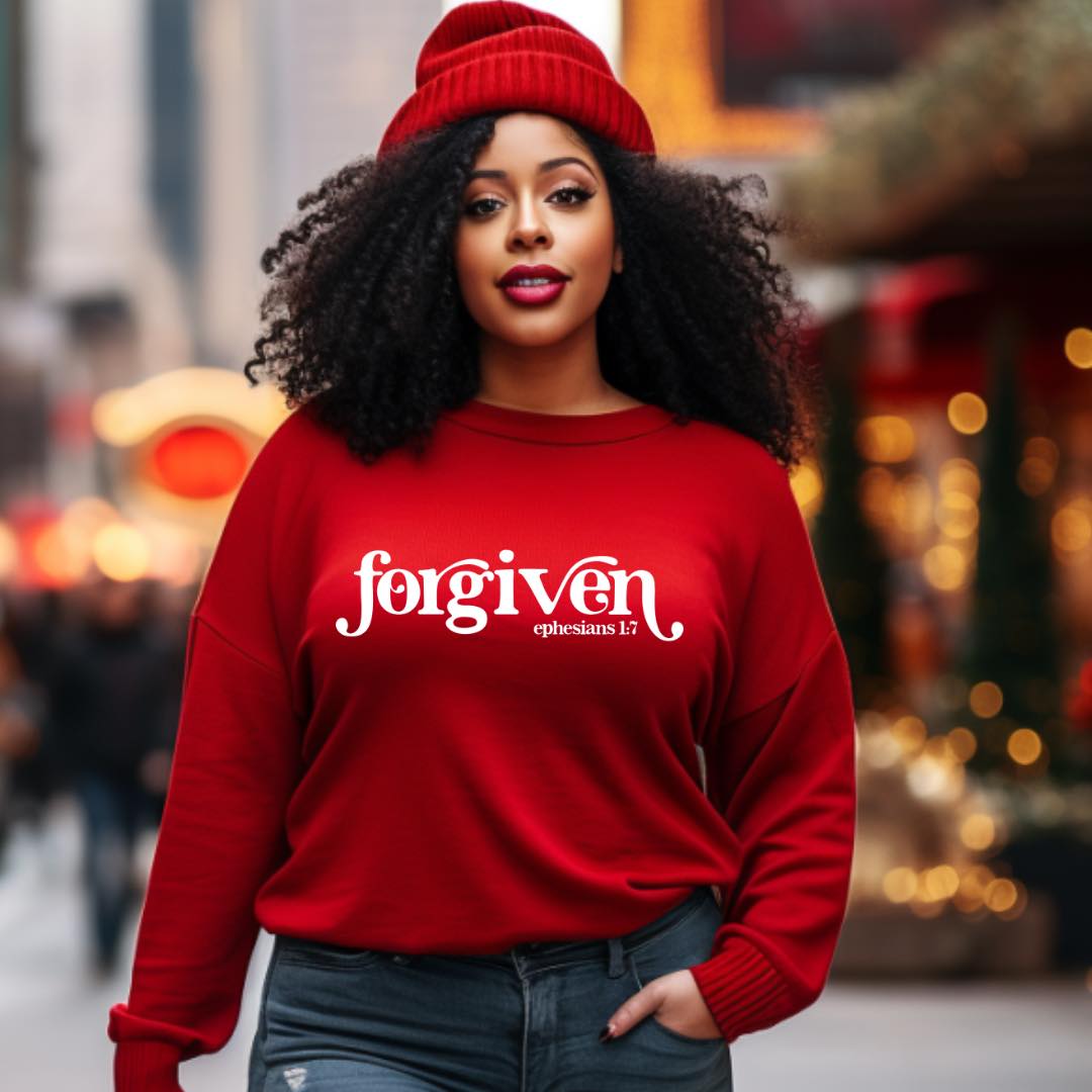 Forgiven Unisex Crewneck Sweater - Prominent StylS of Sorts- PSS!