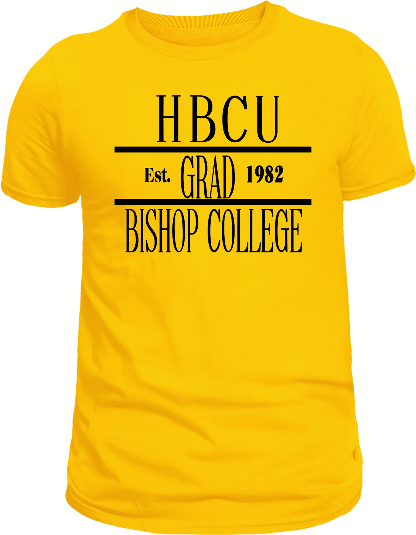 HBCU GRAD EST, Custom College/University Unisex T-shirt
