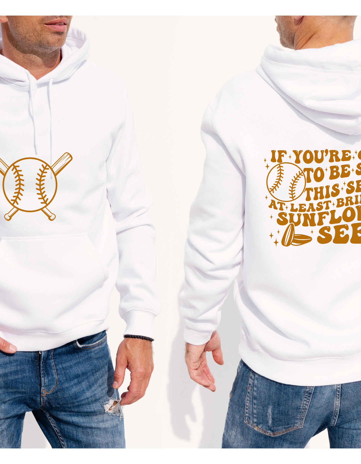 If You're Going To Be Salty Bring Sunflower Seeds Baseball Sweatshirt, Baseball Unisex Crewneck Sweater