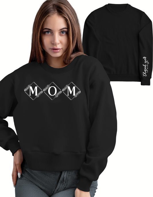 Cool Moms Sweater, Mom Thank You Gift Shirt, Fun Mom Apparel Crewneck Unisex Sweatshirt