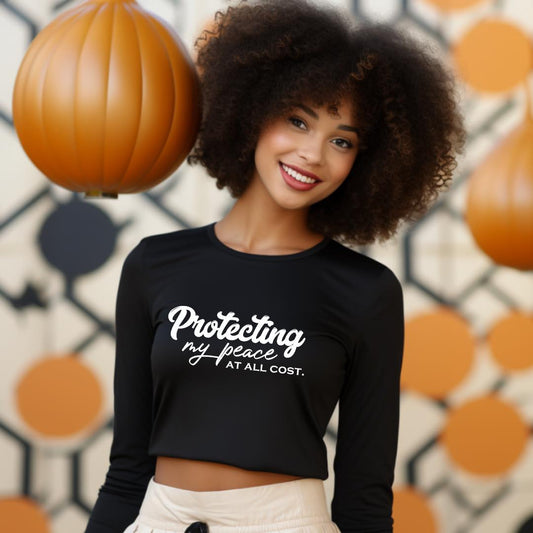 Protecting My Peace Long-Sleeve Unisex Shirt - Prominent StylS of Sorts- PSS!