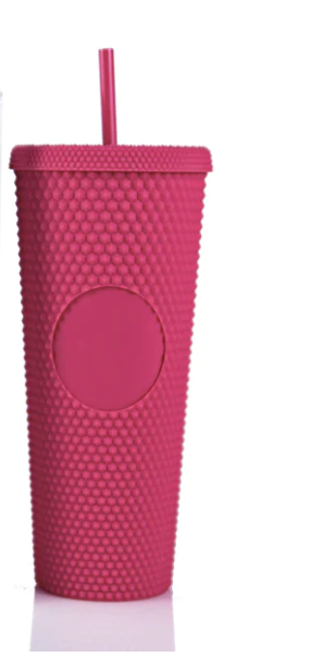 24oz Stud Tumbler Red - Prominent StylS of Sorts- PSS!