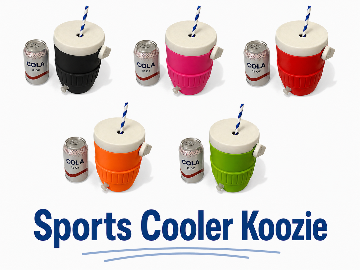Can Cooler Holder with Handles different colors featured