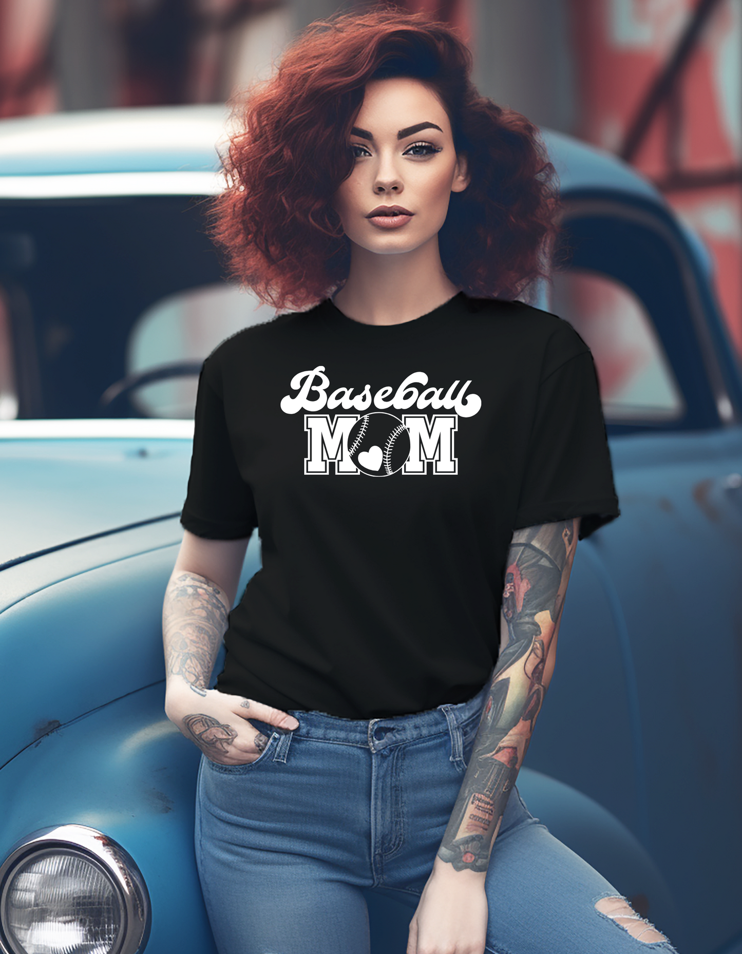 Baseball Mom Short Sleeve Women's T-shirt