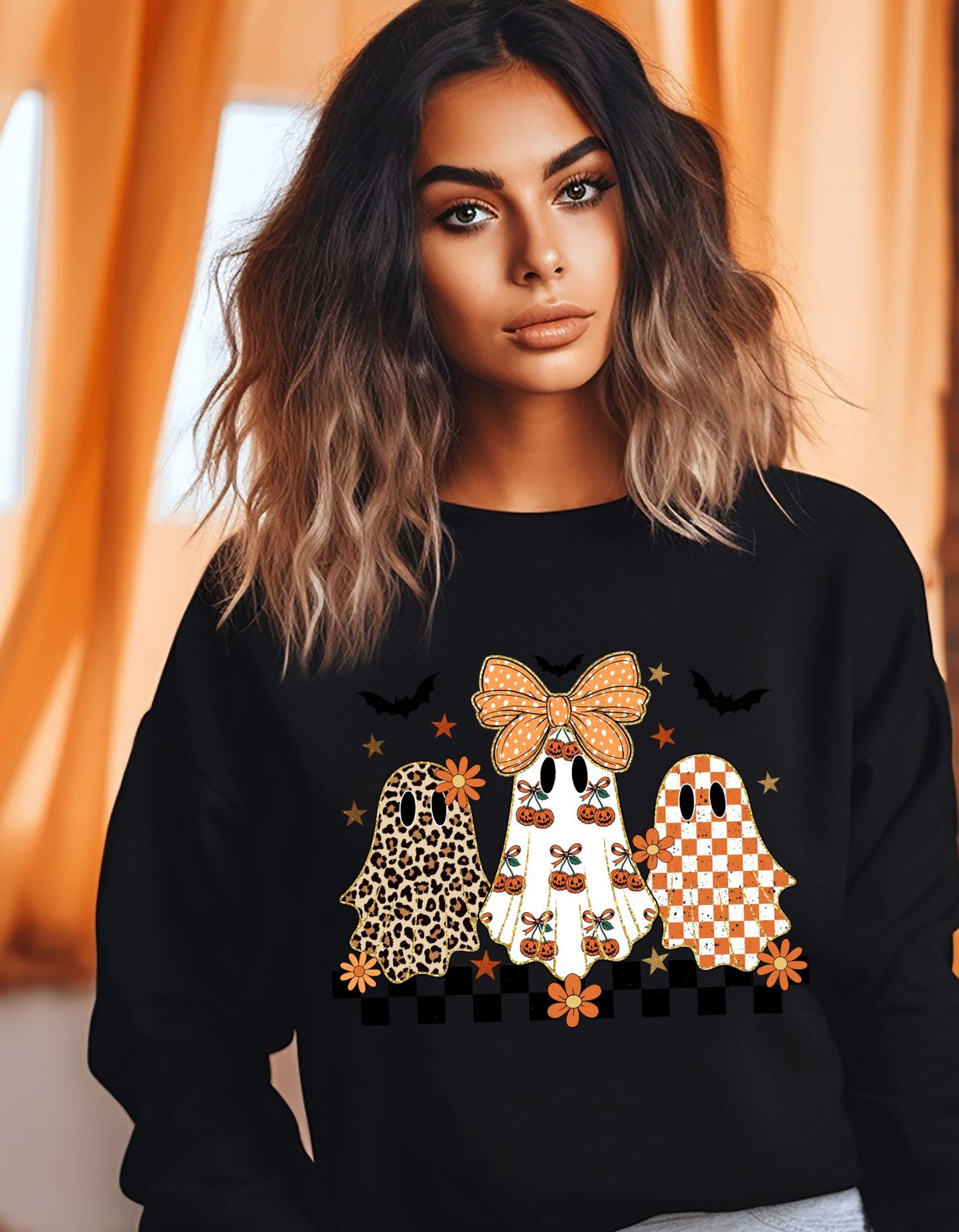 Ain't No Ghost Like the Holy Ghost Crewneck, Unisex Long -sleeve Sweatshirt