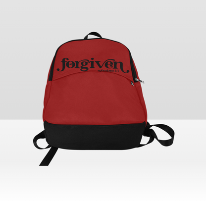 Basic Red 17" Backpack Forgiven - Prominent Styles of Sorts- PSS!