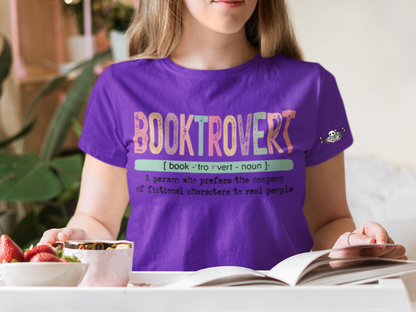 Booktrovert T-shirt, Book Lover T-shirt