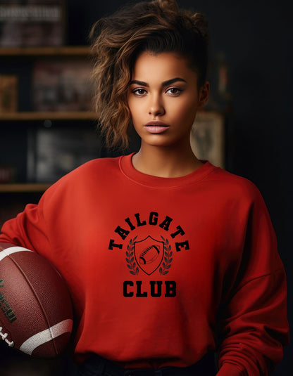 Tailgate Club Crewneck Sweater, Tailgate & Football Sweatershirt