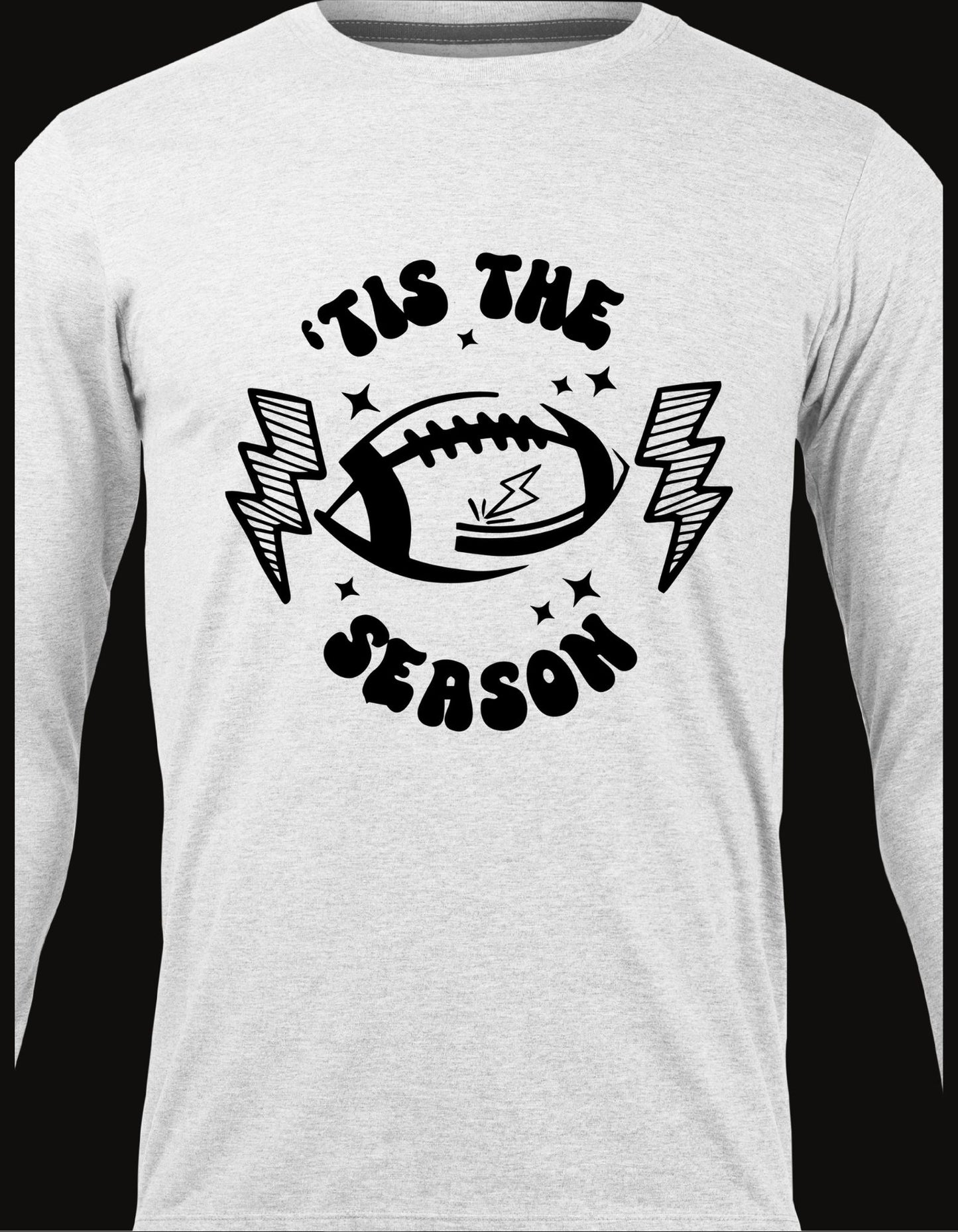 Tis The Season For Football Longsleeve Shirt, Football Season T-shirt