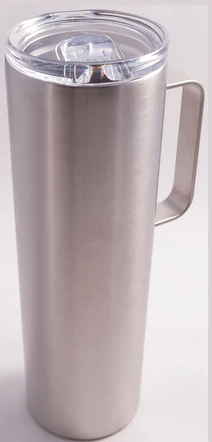 20oz Straight Tumbler with Handle - Keep Prominent Boutique