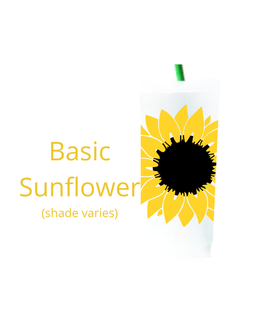 Cold Cup Reusable Sunflower - Keep Prominent Boutique