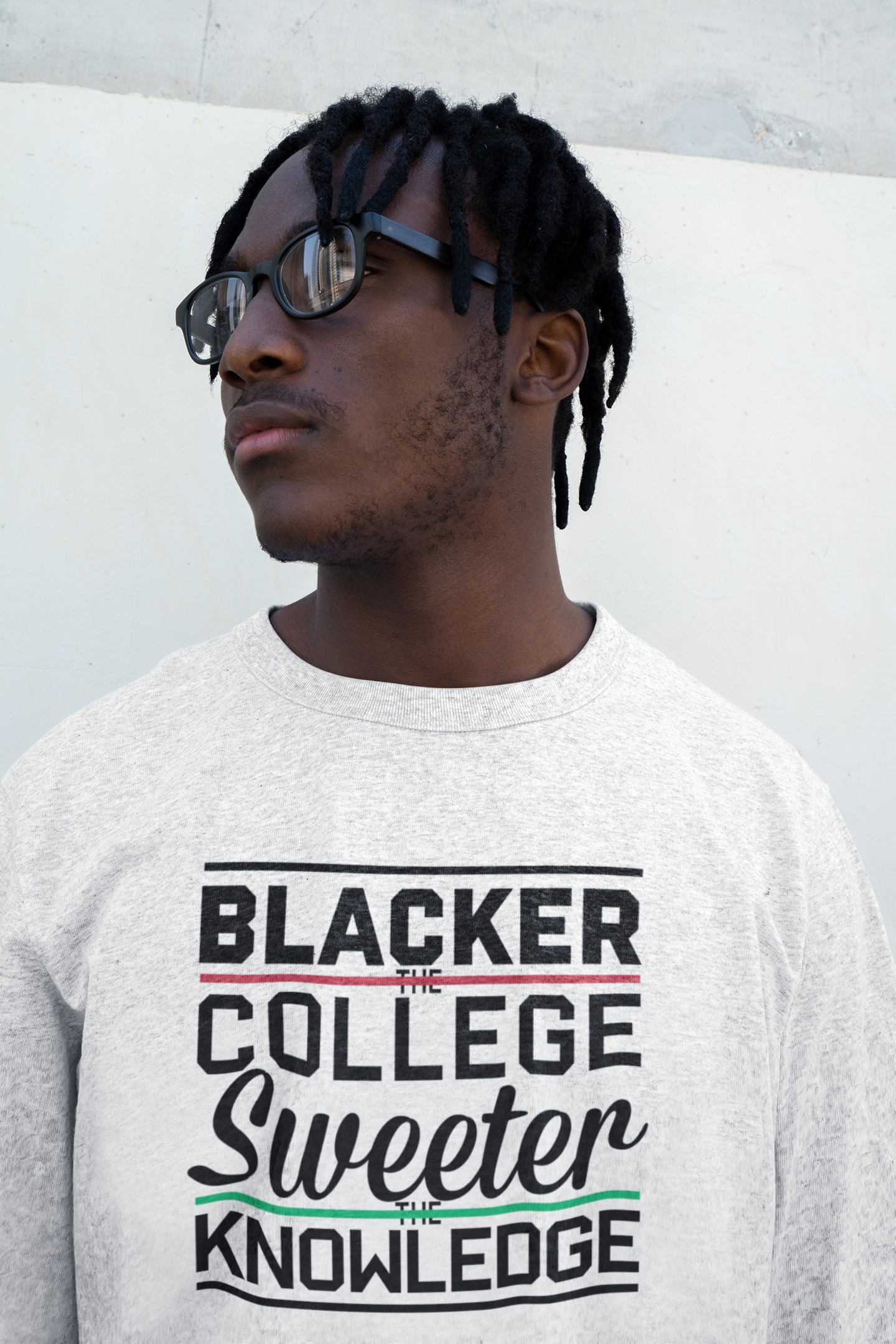 The Blacker the College the Sweeter the Knowledge T-shirt - T.E.H Creations
